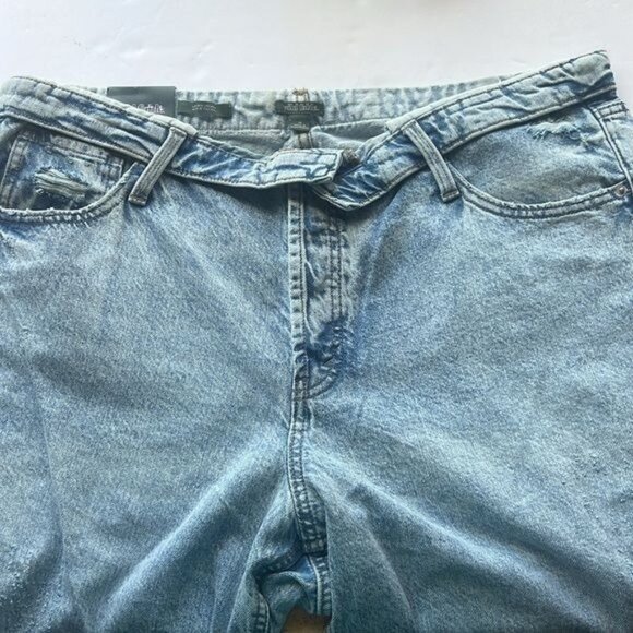 Wild Fable Light Wash High-Rise Straight Jeans Womens Size 17 NWT - Picture 3 of 16